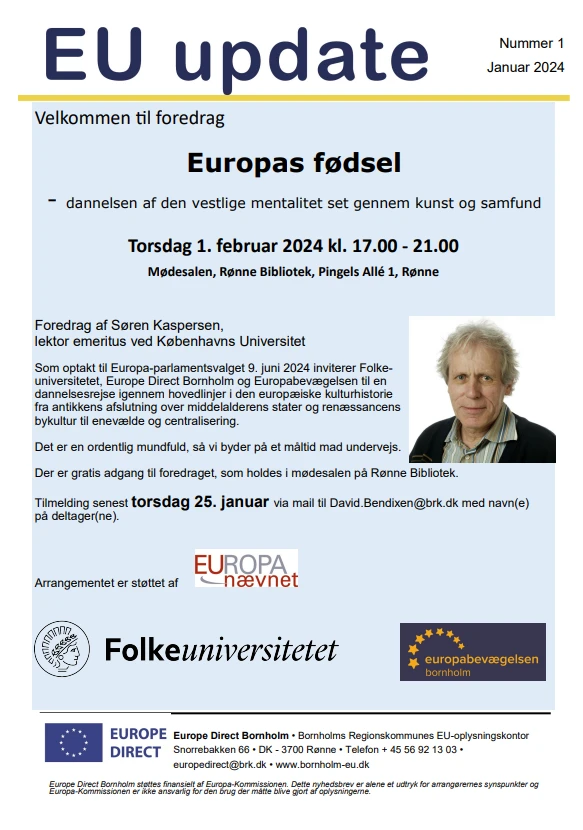 Invitation_foredrag_Europas-fødsel_Søren Kaspersen