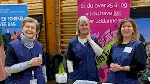 BRK ansatte klar til at modtage gæsterne på Jobmesse 2026