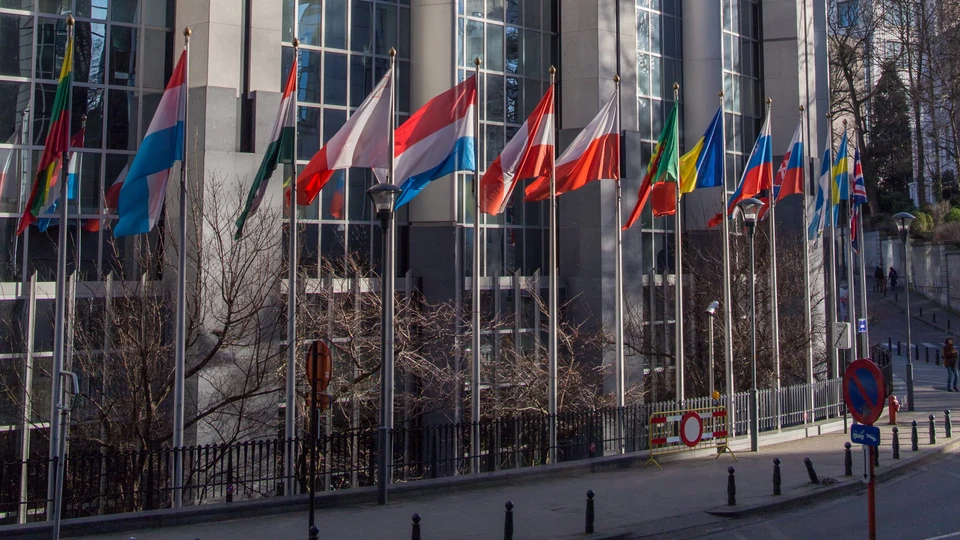 Billede af europæiske flag