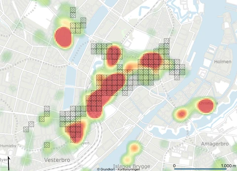 Hot-spots for vold Kbh 2019