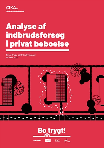 Forside: Analyse af indbrudsforsøg i privat beboelse 2022