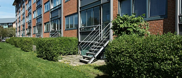 Forhaver i ved almene boliger