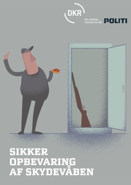 Folder om opbevaring af skydevåben