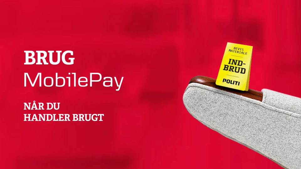 Brug MobilePay når du handler brugt