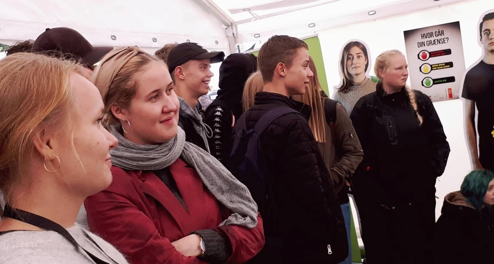 Ungdommens Folkemøde 2017 i DKR's telt
