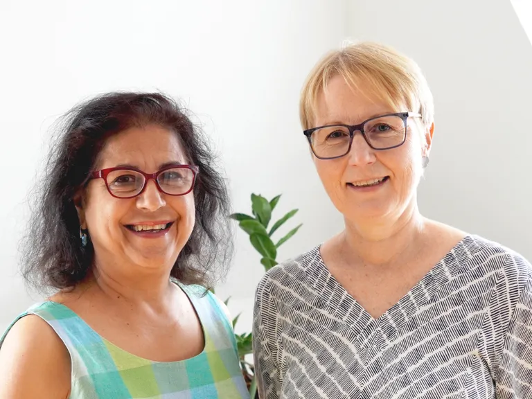 Naghmeh Althmann and Susanne Geissler