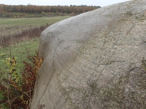 Bispestenen tæt på