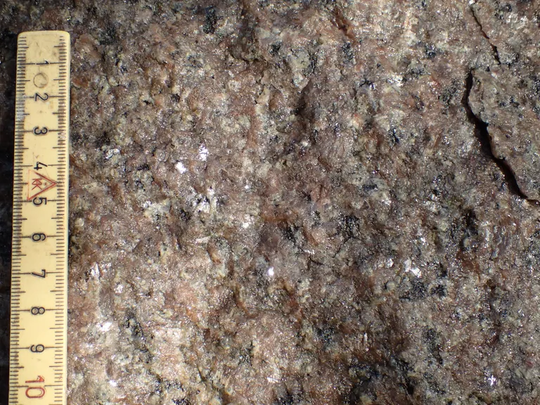 Kæmpesten Klosterskoven bjergartsfoto