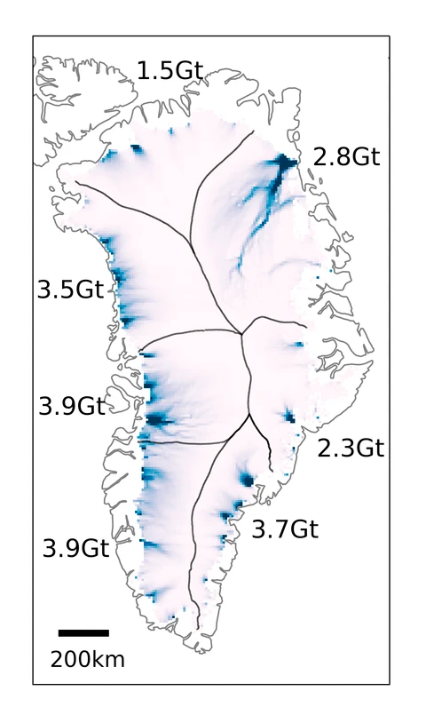 Kort over Grønland