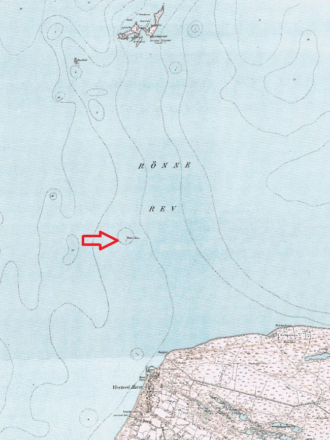 Friis sten placering på kort