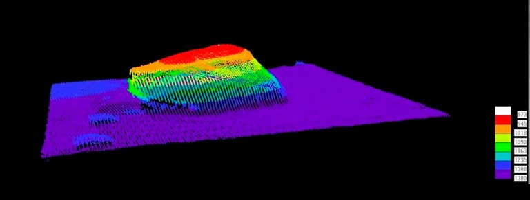  Silhuet af Vrag Stenen på Tønneberg Banke
