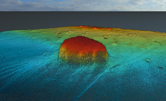 Silhuet af Vrag Stenen