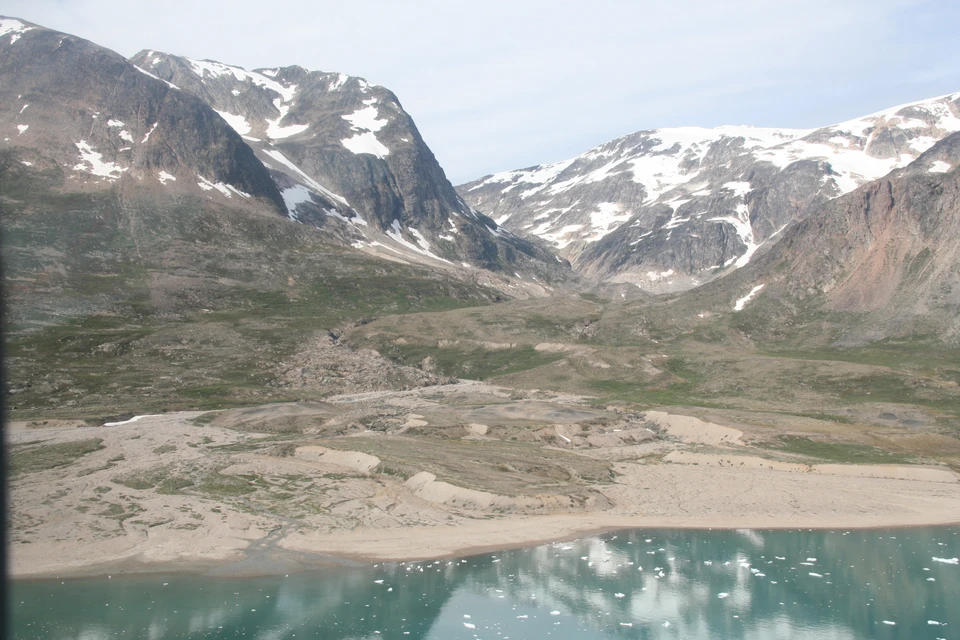 Delta i Kattertooq Fjord