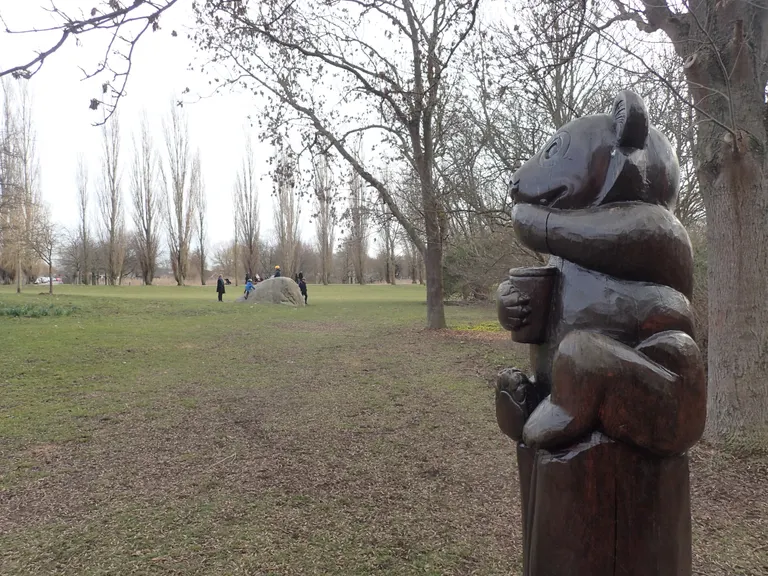 Figur på vejen til Den Svenske Sten