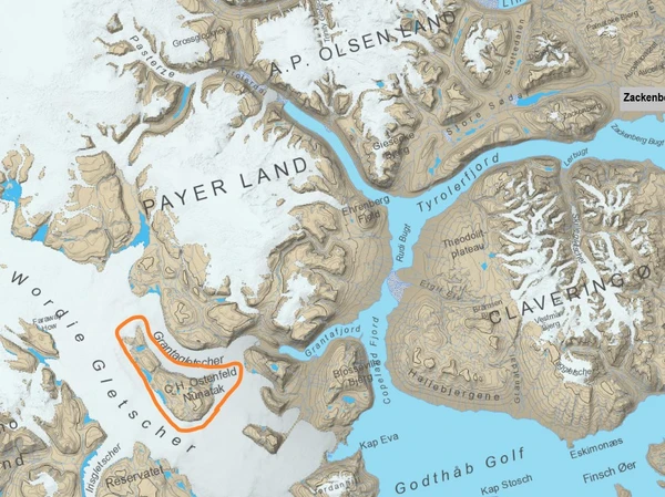 Grønlandskort