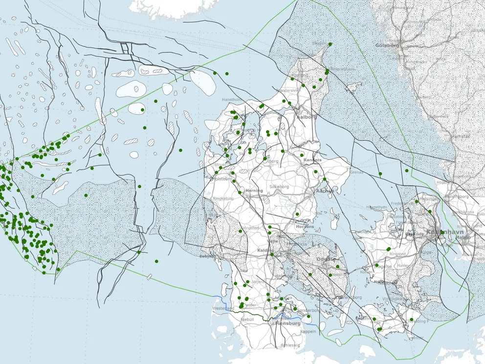 Subsurface data Denmark