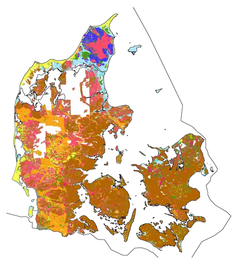 GEUS kort over jordarter