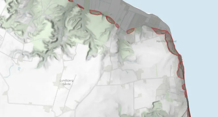 Billede af landskred 