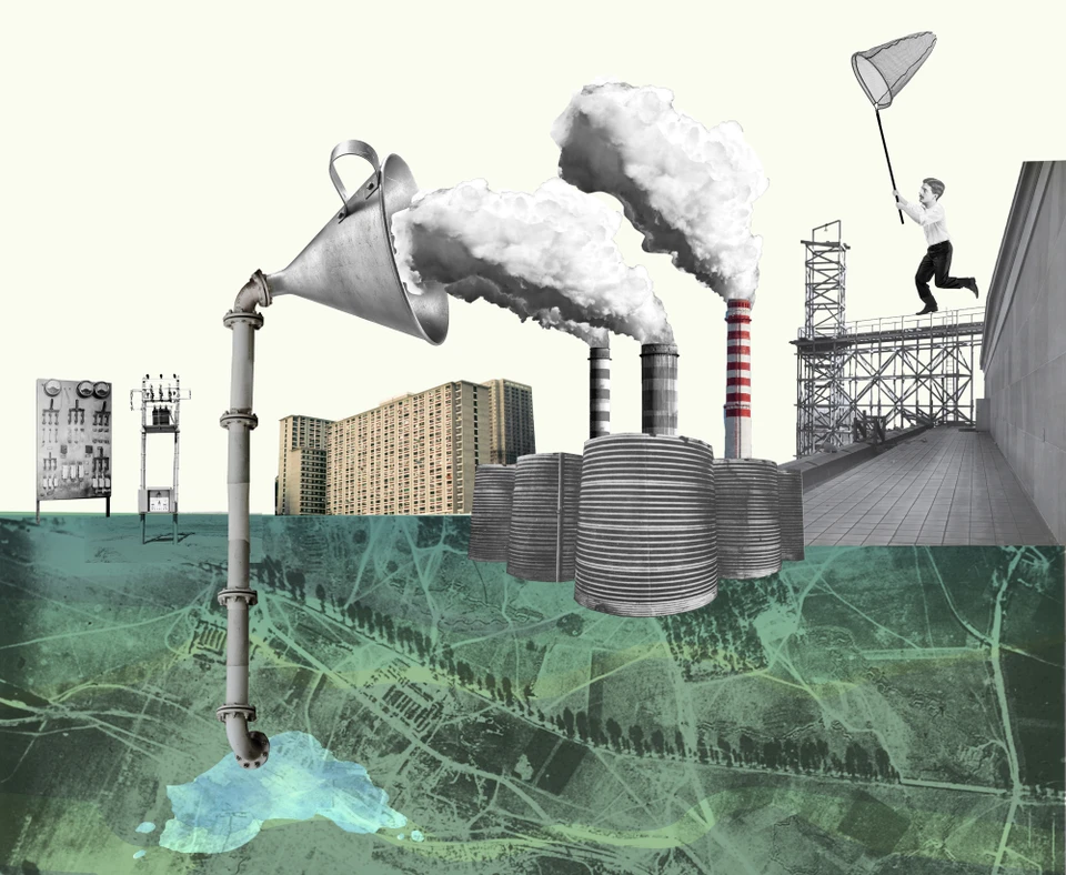 Grafik over CO2 lagring