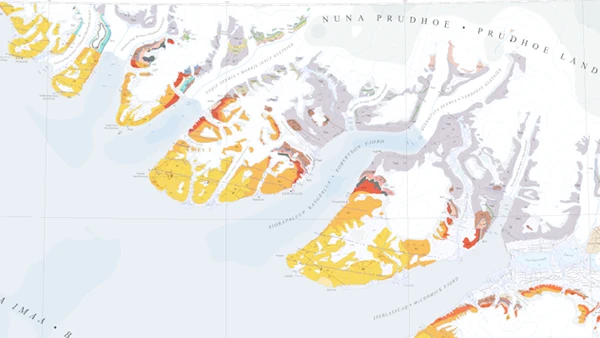 Map over the SIORAPALUK