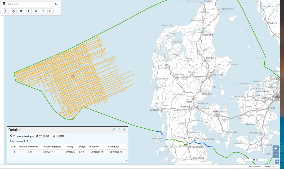 Udtræk af det nye DKR2013 datasæt