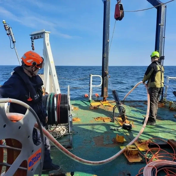 Forskere kortlægger havbunden i de danske farvande