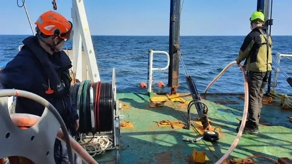 Forskere kortlægger havbunden i de danske farvande
