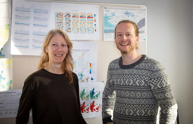 Billede af 2 forskere