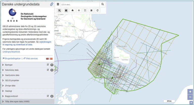 De nye dataudtræk fra Bornholm
