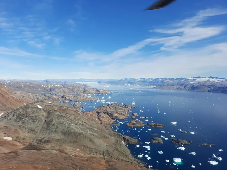 Sermilik Fjord i Østgrønland