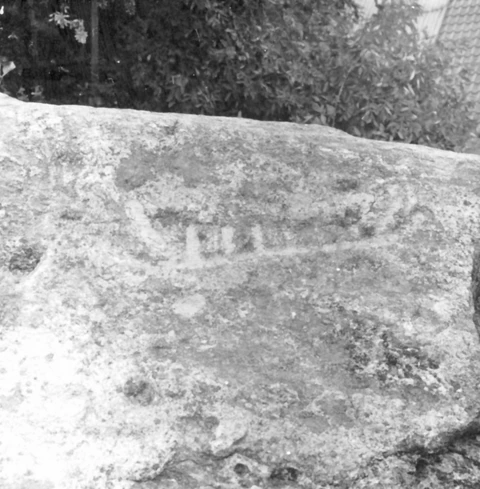 Helleristning i Brededysse