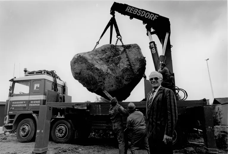 I.C. Møller Stenen flyttes