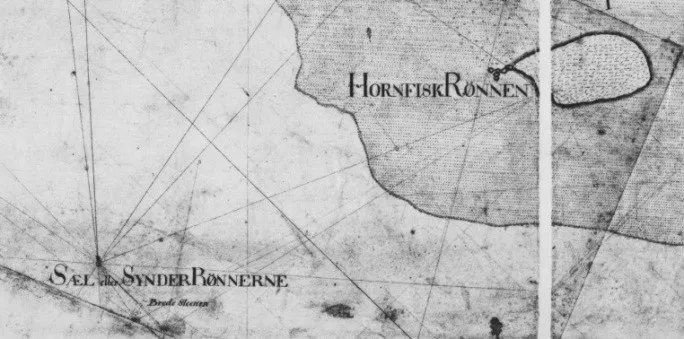 Bredestenen på kort