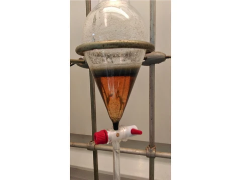 Mineral separation applying heavy liquids