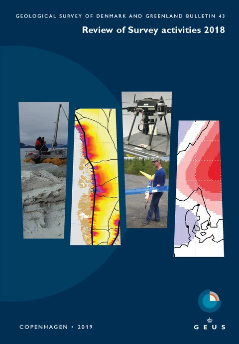 Forsiden af Bulletin 43, Review of Survey activities 2018