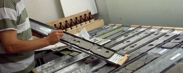 Raw materials samples