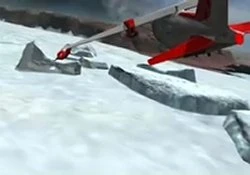 Isfjorden kan også opleves på en animeret flyvetur igennem det fortryllende landskab