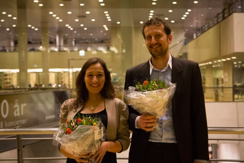 Simon Stisen og Sofia Ribeiro