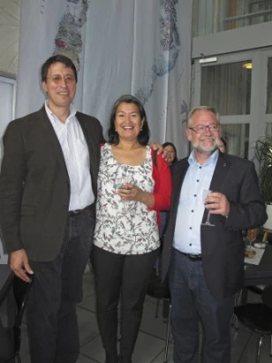 Minik Rosing, Aleqa Hammond og Johnny Fredericia