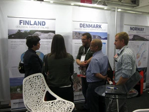 Foto fra den nordiske stand på IGC 2016