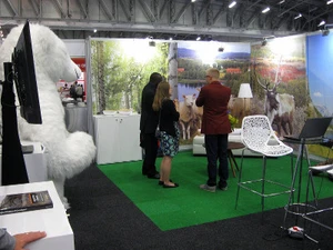 Foto fra den nordiske stand på IGC 2016