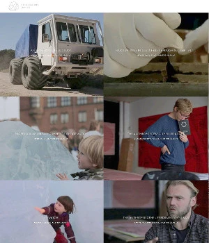 Samling af screenshots fra videoer fra videokanalen om geovidenskab