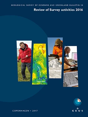 Forside til Review of Survey activities 2016.