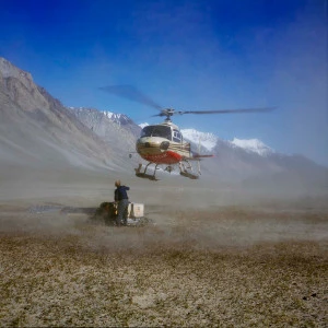 Helikopter der lander