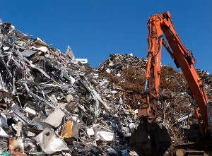 Metal, plast, glas, byggematerialer