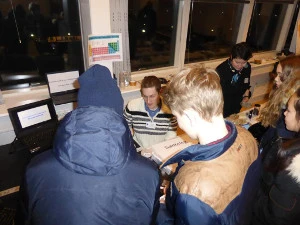 Foto fra kulturnat hos GEUS i Nuuk