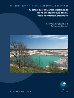 Forsiden til "A catalogue of Danian gastropods from the Baunekule facies"