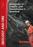 Forside til magasinet Geology and Ore