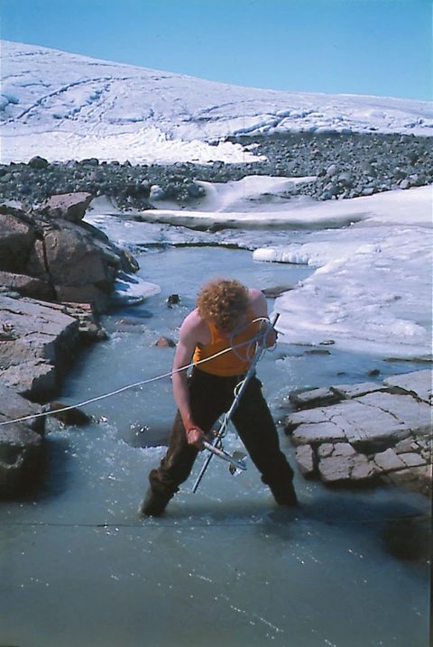 Glaciolog Henrik H. Thomsen