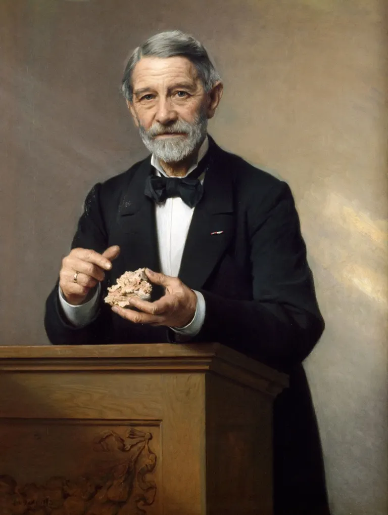 Portræt af J. Fr. Johnstrup (1818-1894)